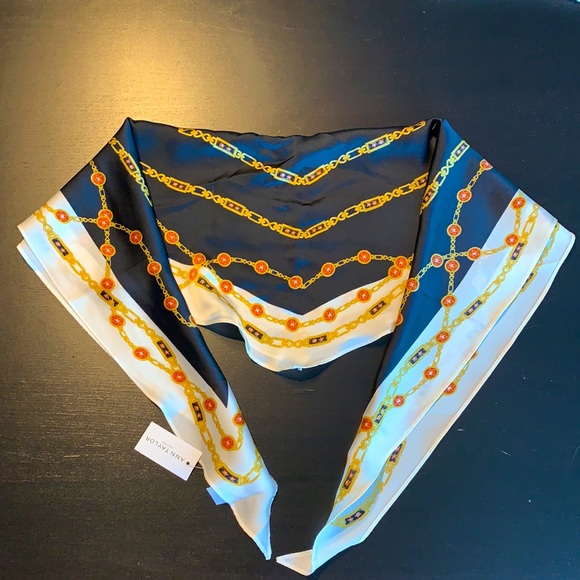 Ann Taylor Factory Silk Scarf - Picture 2 of 4